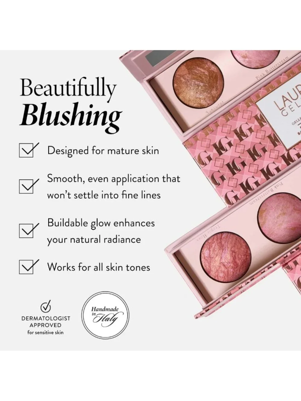 Baked Blush Trio - Geller's Greatest Blush Crush, Flawless Finish, Long-lasting